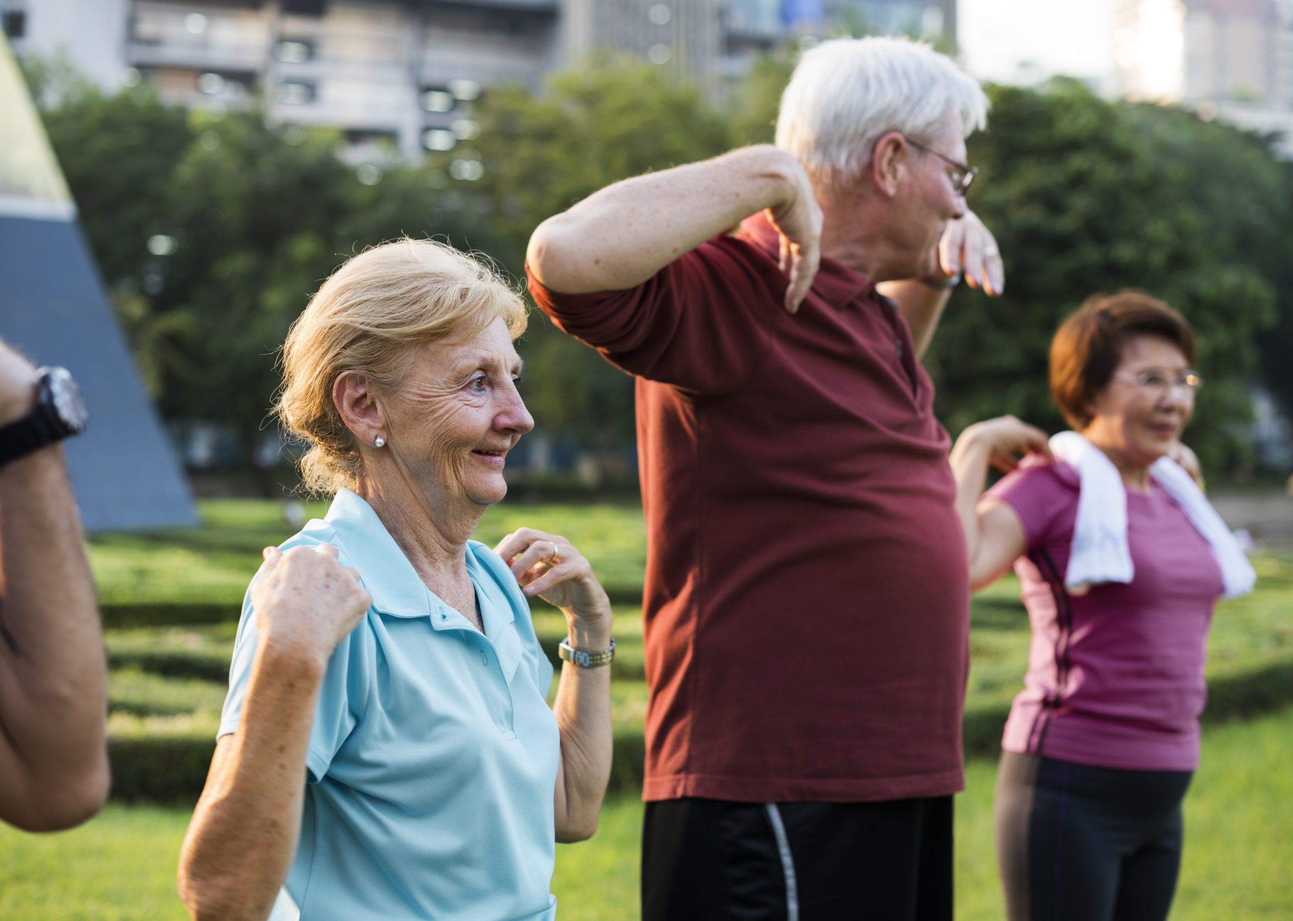 Senior Adult Exercise Fitness Strength